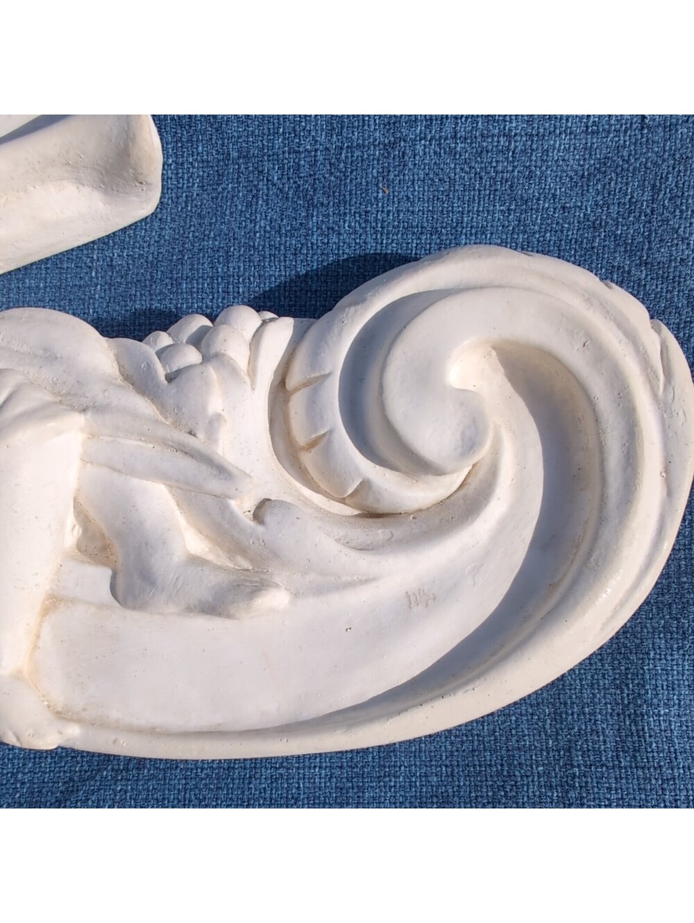 Victorian Cherubs|Angels| Frieze Bisque |Wall Plaque 20.5" Antique Reproduction - Picture 9 of 15